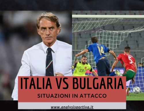 Italia di Mancini vs Bulgaria: attacchi!