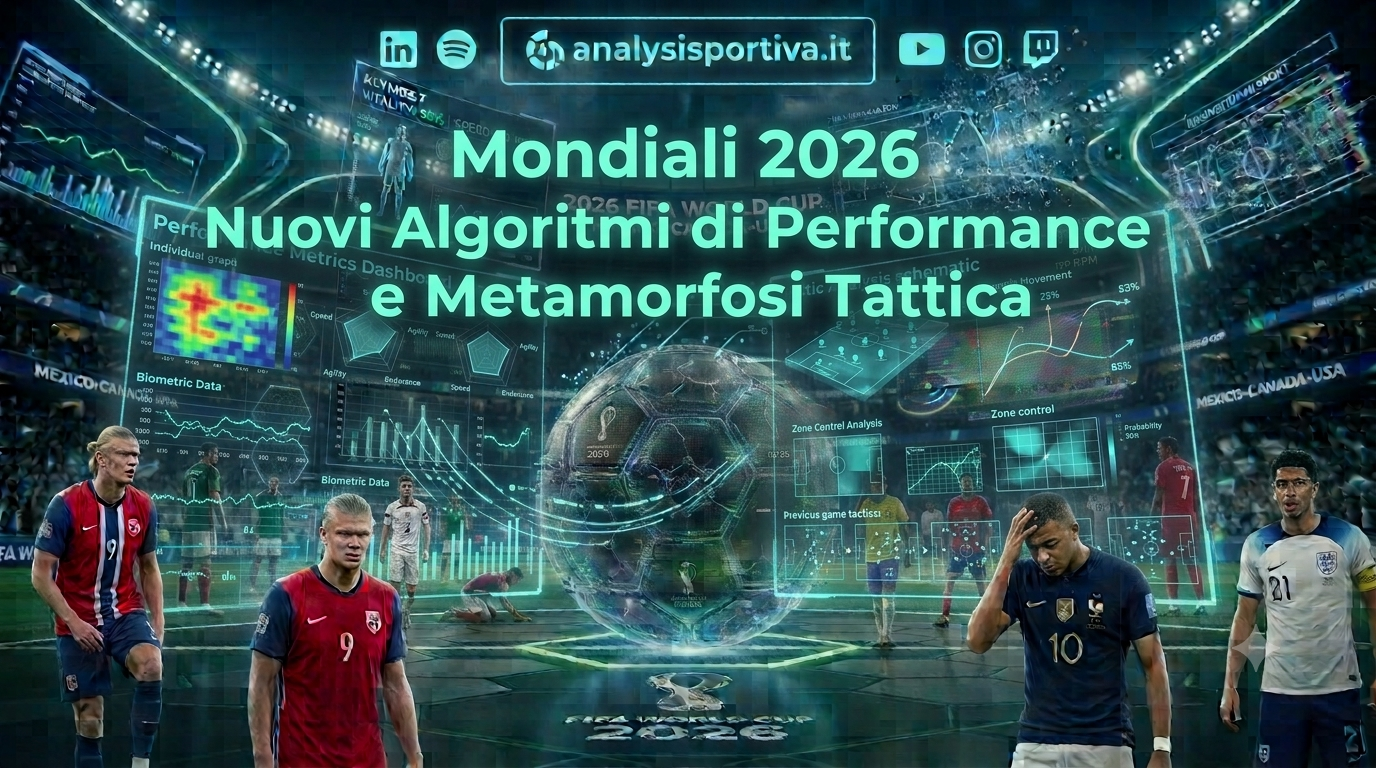 Mondiali 2026 Nuovi Algoritmi di Performance e Metamorfosi Tattica analysisportiva.it